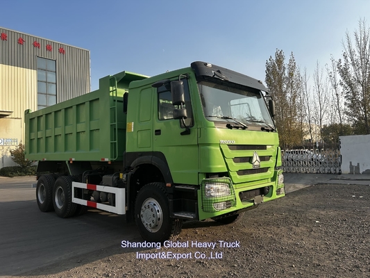 Çin Sinotruck Howo 371 Kullanılmış Tipper 6x4 30 Ton Canter Kullanılmış Dump Truck