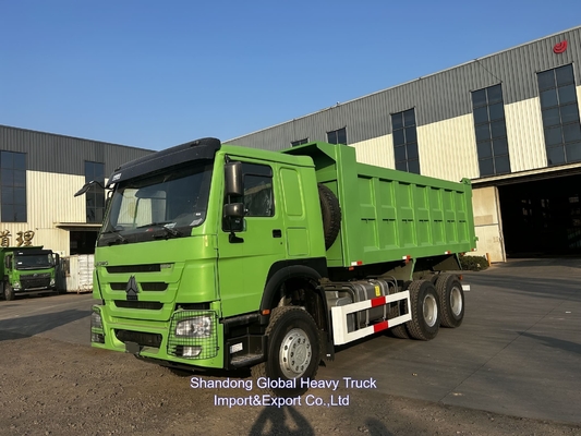 Çin Sinotruck Howo 371 Kullanılmış Tipper 6x4 30 Ton Canter Kullanılmış Dump Truck