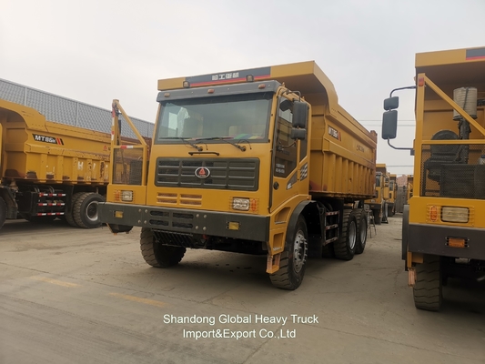 Yeni 42 tonluk 6*4 375HP geniş gövdeli madencilik atık kamyonu TL855B Nowa Altın Maden Atık Kamyonu