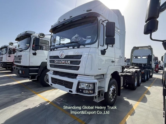 Shacman Çöp Kamyonu Traktör Başı Kullanılmış Shacman F3000 X3000 6X4 371HP İkinci El Çöp Kamyonu
