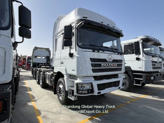 Shacman Çöp Kamyonu Traktör Başı Kullanılmış Shacman F3000 X3000 6X4 371HP İkinci El Çöp Kamyonu