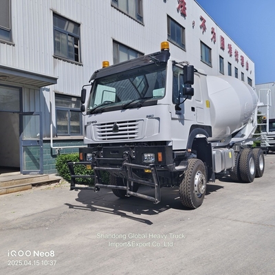HOWO 8 M3 Çimento Karıştırıcı Pompalama Makinesi Satış için Kullanılmış Beton Çimento Karıştırıcı Kamyon
