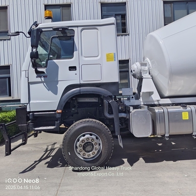 HOWO 8 M3 Çimento Karıştırıcı Pompalama Makinesi Satış için Kullanılmış Beton Çimento Karıştırıcı Kamyon