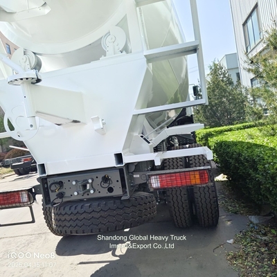 Karıştırıcı 10 Tekerlekli HOWO 6X4 8cbm 9cbm 371HP Beton Karıştırıcı Kamyon