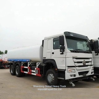 Sinotruk 6X4 20 Tonluk Su Kamyonu, Su Tankeri, İçme Su Kamyonu Taze Süt Kamyonu