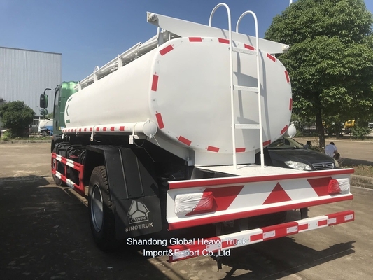 HOWO Su Tankeri 6X4 20000 Litre Su püskürtücüsü Bowser Su Tankı Kamyonu