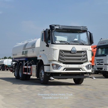 Sinotruk HOWO 6X4 Su Tanker Kamyonu 18000L 20000L 20 ton Su püskürtme püskürtme Tanker Kamyonu