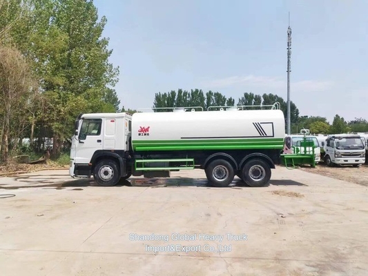 Sinotruk HOWO Su tankı Yangın söndürme traktörü Kargo 6X4 Teslimat Bowser Releri
