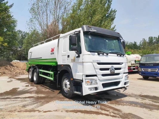 20000L 30000 Litre Yeni Kullanılmış Sinotruk HOWO 6*4 Sprinkler Su Tankı Tanker Kamyon