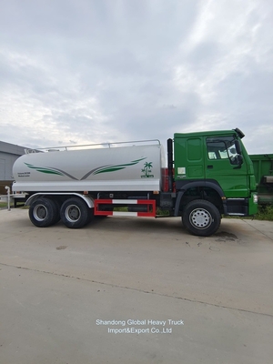 Sinotruk HOWO Su tankı Yangın söndürme traktörü Kargo 6X4 Teslimat Bowser Releri