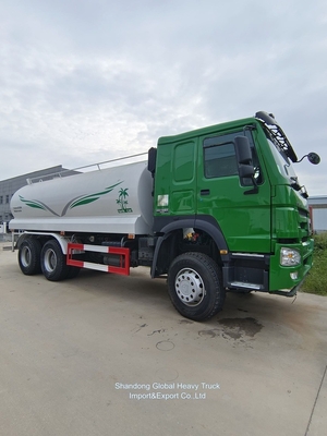 Sinotruk HOWO Su tankı Yangın söndürme traktörü Kargo 6X4 Teslimat Bowser Releri