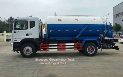 Shacman 4X2 F3000 16000-22000 Süpürme Kanalizasyon Vakum Kanalizasyon Süpürme Kamyonu Orijinal Fabrikadan Sıcak Satış