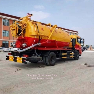 Dongfeng 6*4 Yüksek Durumlu 290HP Vakumlu Kanalizasyon Emik Tankeri Kanalizasyon Emik Kamyonu