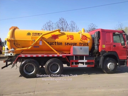 Dongfeng 6*4 Yüksek Durumlu 290HP Vakumlu Kanalizasyon Emik Tankeri Kanalizasyon Emik Kamyonu