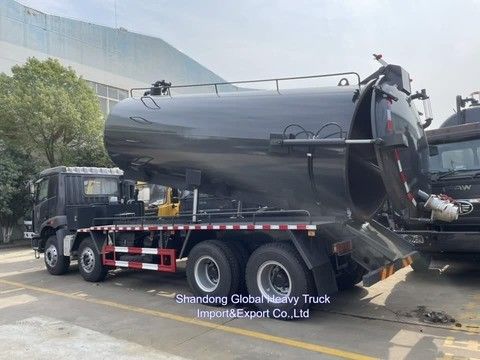 FAW 6X4 Tahrikli Yüksek Basınçlı Pompalı 20000L Kapasiteli Kanalizasyon Temizleme Aracı (Etkili Kanalizasyon Temizliği İçin)