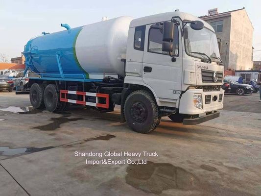 6*4 Sürücü Çark 5000L Tank Hacim 251-350 beygir gücü ile Kanalizasyon Emik Kamyonu