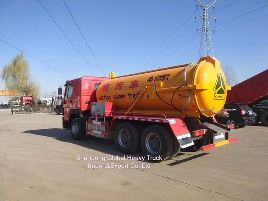 Dongfeng 6X4 18cbm 18 ton Vakum Kanalizasyon Emik Tankeri Kamyon Vakum Kanalizasyon Emik Kamyon