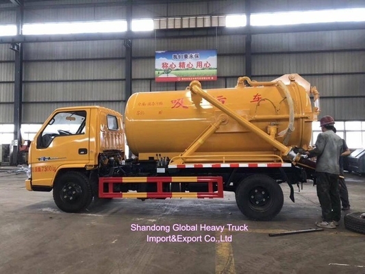 Dongfeng HOWO Yüksek Kapasiteli Kamyon Çözümleri Çamur Süpürme Kamyonu, Kanalizasyon Arıtma Aracı