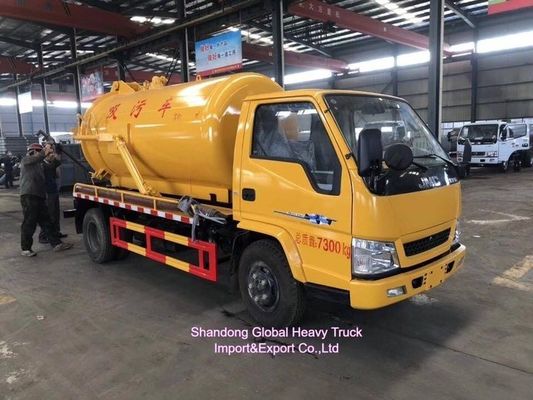 Dongfeng HOWO 4x2 Kanalizasyon Emme Tankı, 12m3 Tank Kapasitesi ve 190HP Motor ile Etkili Çamur Temizliği İçin