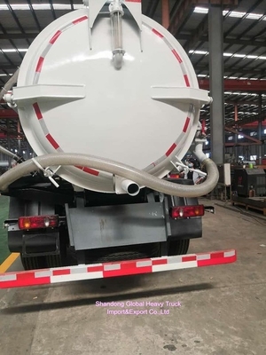 Yeni HOWO 12.000 litre atık su çekme kamyonu kombine vakumlu jet kamyonu satılıyor