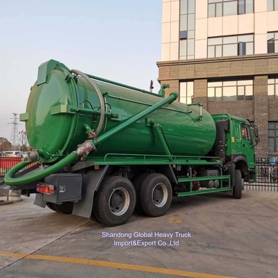 Sinotruk 371HP 18000L Vakum Kanalizasyon Emik Tanker Kamyon Fabrika Fiyatı