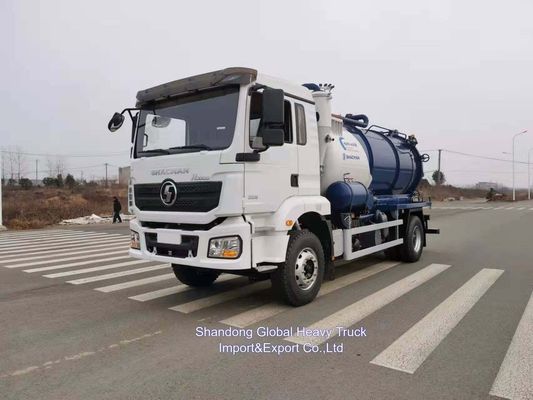 DONGFENG 4*2 5000L Vacuum Kanalizasyon Kamyonu, verimli çamur toplama için 280 beygir gücü