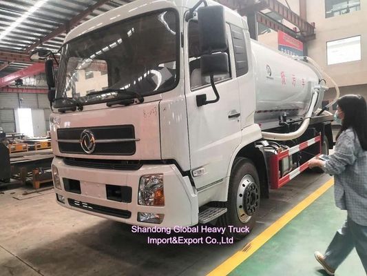 DONGFENG 4*2 5000L Vacuum Kanalizasyon Kamyonu, verimli çamur toplama için 280 beygir gücü