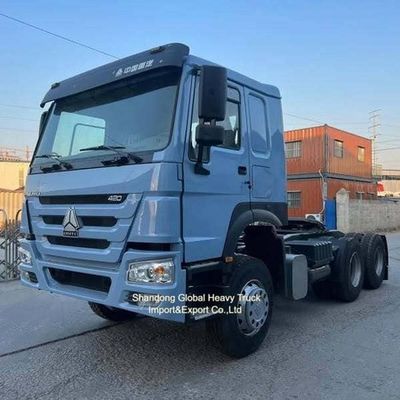 Ağır Hizmet Tipi Taşıma için 12.00R20 Lastikli 371HP ve 420HP Sinotruck HOWO A7 6X4 Çekici Kamyon