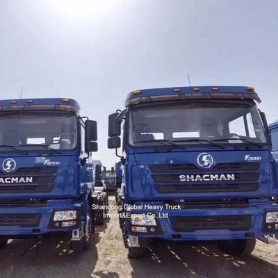 Shacman 6X4 Traktor Kamyon 371HP Ağır Kargo için 12.00R20 Lastikli Başlıca Taşıyıcı
