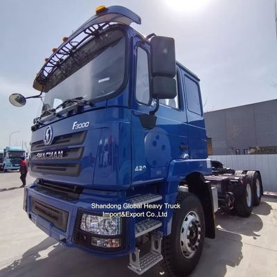 Ağır Yük Taşımacılığı için 351-450hp Beygir Gücüne ve Euro 2 Emisyon Standardına Sahip Shacman X3000 6X4 Çekici