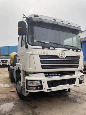 Shacman F3000 H3000 X3000 6X4 10 Tekerlekli Sürüş Dizel 40 Ton Faydalı Yük Kullanılmış Traktör Kafası
