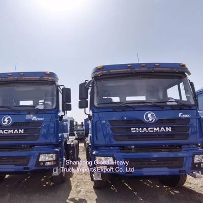 Ağır yük taşımacılığı için Weichai motoru ve 60 ton yük kapasitesi olan Shacman 6x4 traktör kamyonu