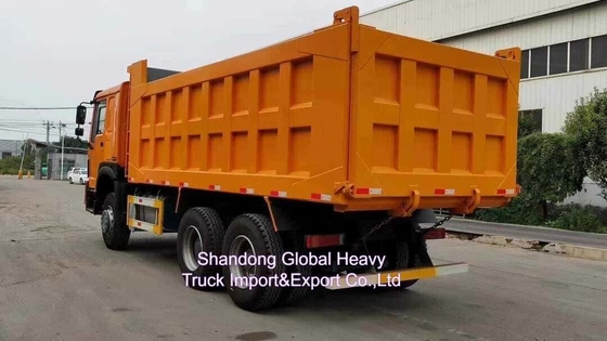 Sinotruk İkinci El Kum Taşımacılığı Ağır Görevli Dumper Kullanılmış Hohan A7 400HP 6*4 Tipper Dump Truck