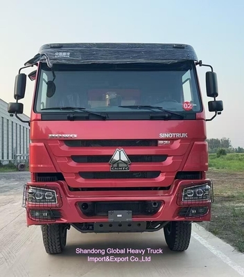 El şanzımanı Sinotruk HOWO 380 HP 6X4 Tipper / Dumper / Dump Truck