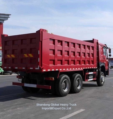 El şanzımanı Sinotruk HOWO 380 HP 6X4 Tipper / Dumper / Dump Truck