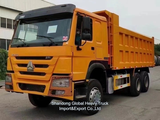 İyi Kalite 371HP 375HP 6*4 10 Tekerlekli Kullanılmış HOWO Çöp Kamyonu Afrika Pazarı için Çöp Kamyonu