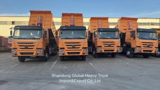 İyi Kalite 371HP 375HP 6*4 10 Tekerlekli Kullanılmış HOWO Çöp Kamyonu Afrika Pazarı için Çöp Kamyonu