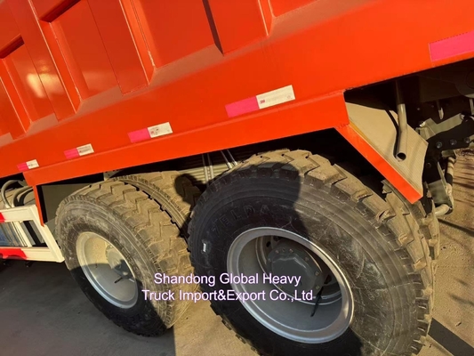 V7 Çöp Kamyonları Sinotruk HOWO 6 4 Çöp Kamyonu Filipinler için 30 Ton Çöp Kamyonu Taşıma Hazır