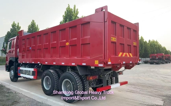 V7 Çöp Kamyonları Sinotruk HOWO 6 4 Çöp Kamyonu Filipinler için 30 Ton Çöp Kamyonu Taşıma Hazır