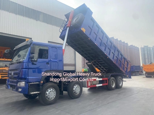 Çin HOWO Dump Truck Tipper 8X4 12 Tekerlekli Dump Trucks RC HOWO 8*4 Dump Truck HOWO