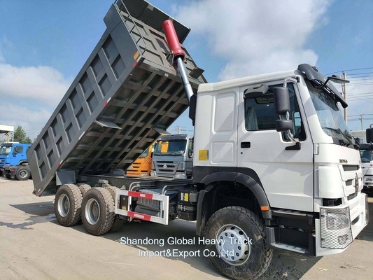 Kullanılmış Ağır Çöp Kamyonu 6*4 375HP Sinotruk HOWO Çöp Kamyonu Çöp Kamyonu