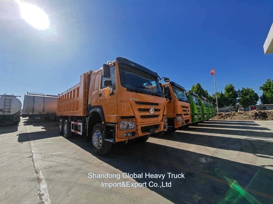 Sinotruk İkinci El Kum Taşımacılığı Ağır Görevli Dumper Kullanılmış Hohan A7 400HP 6*4 Tipper Dump Truck