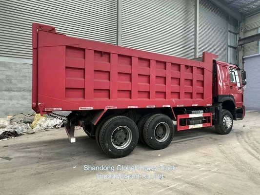 Kullanılmış Yeni Ağır Güçlü Dizel 6X4 Sino HOWO Maden Sinotruk Maden Çekme Çekme Çekme Çekme Kamyonu