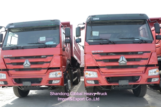 Kullanılmış Yeni Ağır Güçlü Dizel 6X4 Sino HOWO Maden Sinotruk Maden Çekme Çekme Çekme Çekme Kamyonu