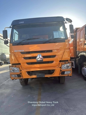 Kullanılmış Yenilenmiş Sol El Dirver Ağır Tipi 6X4 HOWO Çöp Kamyonu 10 Tekerlekli Çöp Kamyonu