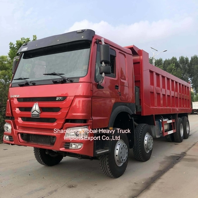 Yüksek Kaliteli Sinotruk HOWO Kullanılmış Dump Tipper Kamyonu LHD/Rhd Dizel 400 At Gücü 6X4 Dump Kamyonu