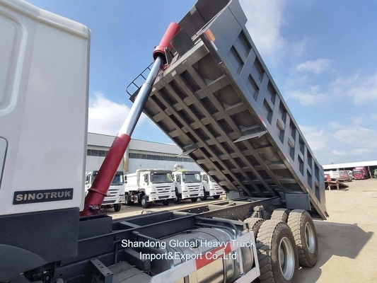 Sinotruck 6X4 HOWO 10 Tekerlekli Ağır Görevli 18 19 20cbm 20m3 Yeni Kullanılmış Kamyonlar Tipper Dumper Dump Truck
