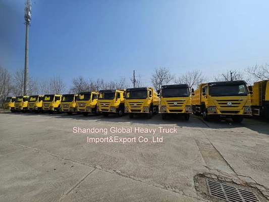 Çin Ulusal Ağır Güçlü Kamyon HOWO 6X4 371HP Çöp KamyonuÇin Ulusal Ağır Güçlü Kamyon