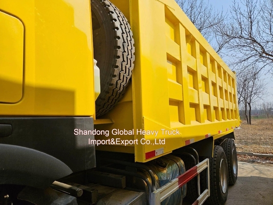 Çin Ulusal Ağır Güçlü Kamyon HOWO 6X4 371HP Çöp KamyonuÇin Ulusal Ağır Güçlü Kamyon