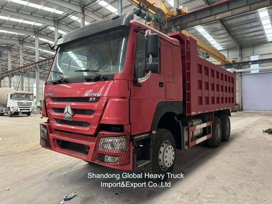 El şanzımanı Sinotruk HOWO 380 HP 6X4 Tipper / Dumper / Dump Truck